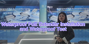 Vedio: UNIPOE 2 Ports Waterproof IEEE802.3bt Gigabit PoE Extender-PM6002GP-W V1